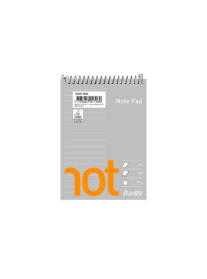 Bantex - Not Kladdehefte A6, Linjert, Ikke Hullet