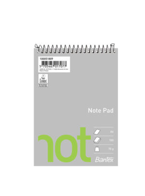 Bantex - Not Kladdehefte A6, Ulinjert, Ikke Hullet