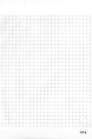 Bantex - Flipoverblokk 680X930 40S Rutet/Blank