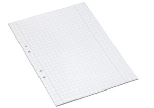 Bantex - Arbeidsark A4 Rutet 10 X 10 Med Svensk Hulling