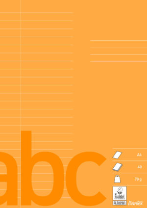 Bantex - Skolhäfte A4 24 Linjer