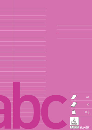 Bantex - Skolhäfte A4 32 Linjer