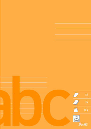 Bantex - Skolhäfte A5 11 Linjer