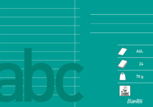 Bantex - Glosehefte A6 Tverrformat