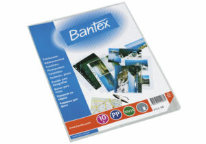 Bantex - Punched Pockets Photo 10x15 Bag Of 10 Pp Smooth Colourless