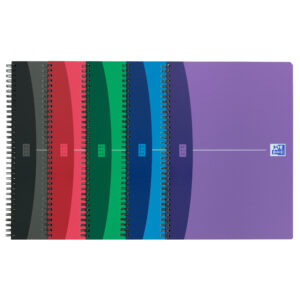 Oxford - Urban Mix notatbok, A4, linjert, 90 ark