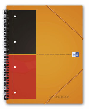 Oxford - International MeetingBook, A4+, linjeret