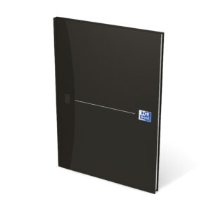 Oxford - Office Essentials A4 Hardback Casebound Notebook Ruled 192 Pages Black