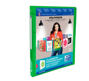 Oxford - Polyvision Indstiksringbind 15 mm