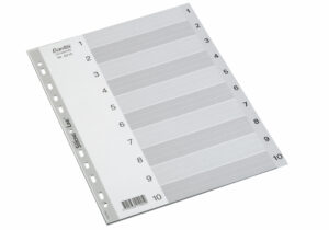 Strong Line-Index Grey A4 1-10