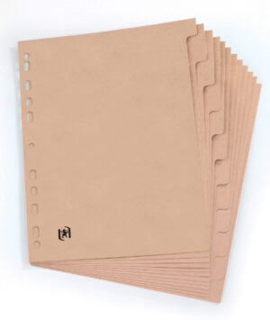 Oxford - Touareg A4 12 delt fanekort