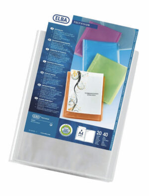 Display Book  Polyvision A4 20 Pockets
