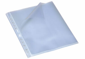 Bantex - Lomme med åbning i top og langs hulkant 0,12 mm