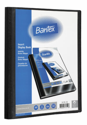 Bantex - Insert Display Book 20 Pockets