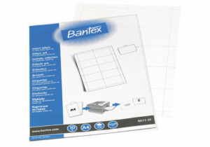 Bantex - Label Sheets for Conference Badges 55x90 mm