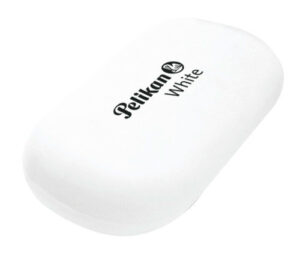 Pelikan - Viskelæder+hvid