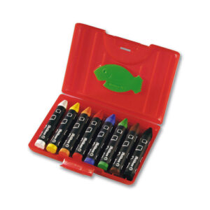 Pelikan - 8 Jumbo Voksfarver I Box