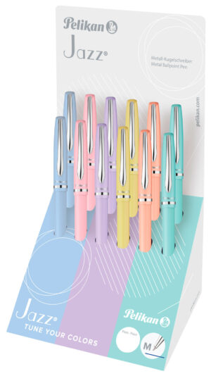 Pelikan - Kuglepen Jazz Pastel Display (12)