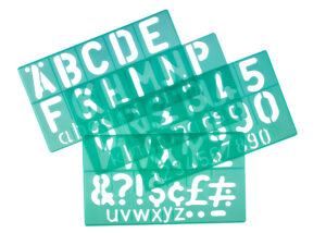 Linex - 8550 skriftskabelon