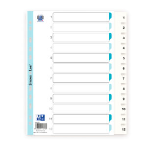 Strong-Line® Register A4-maxi 1-12