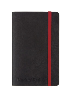 Oxford - Black n´Red Business Journal Soft cover A6, linjeret