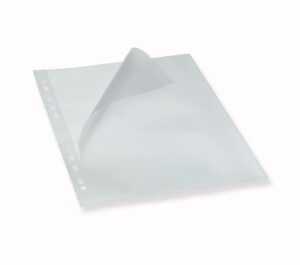 Bantex - Lomme med åbning i top og langs hulkant 0,12 mm