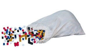 Linex - Enkeltvise Interlocking Cubes – 1 000 stk.