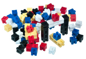 Linex - Enkeltvise Interlocking Cubes – 100 stk.