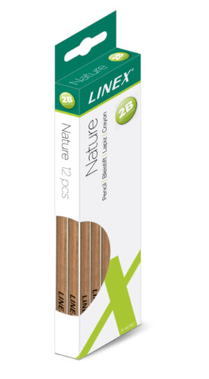 Linex - Nature blyant NWP100 2B 12 stk.