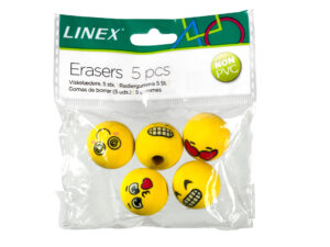 Linex - Viskelæder med Emojis