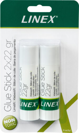 Linex - GS22/D-20 limstift 22 g - 2 pak