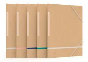 5 Folder Elasticated 3 Flaps Oxford - Touareg A4 Assorted