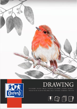 Oxford - A3 Kunsttegneblok, 40 ark, 160 gt