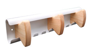 Unilux - Aurora kappkrokar med 3 krokar / Bok